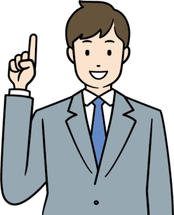 提案する男性