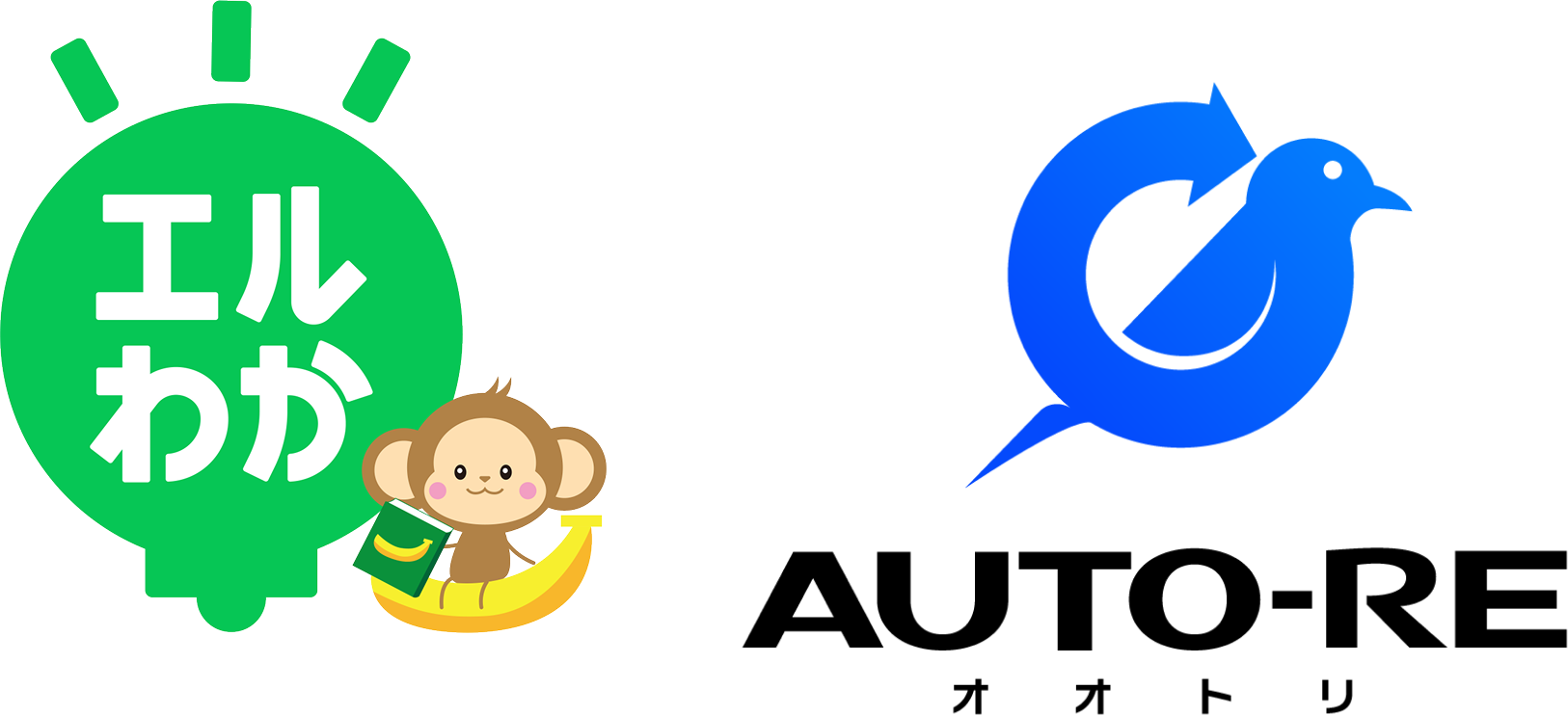 エルわかとAUTO-REのロゴ